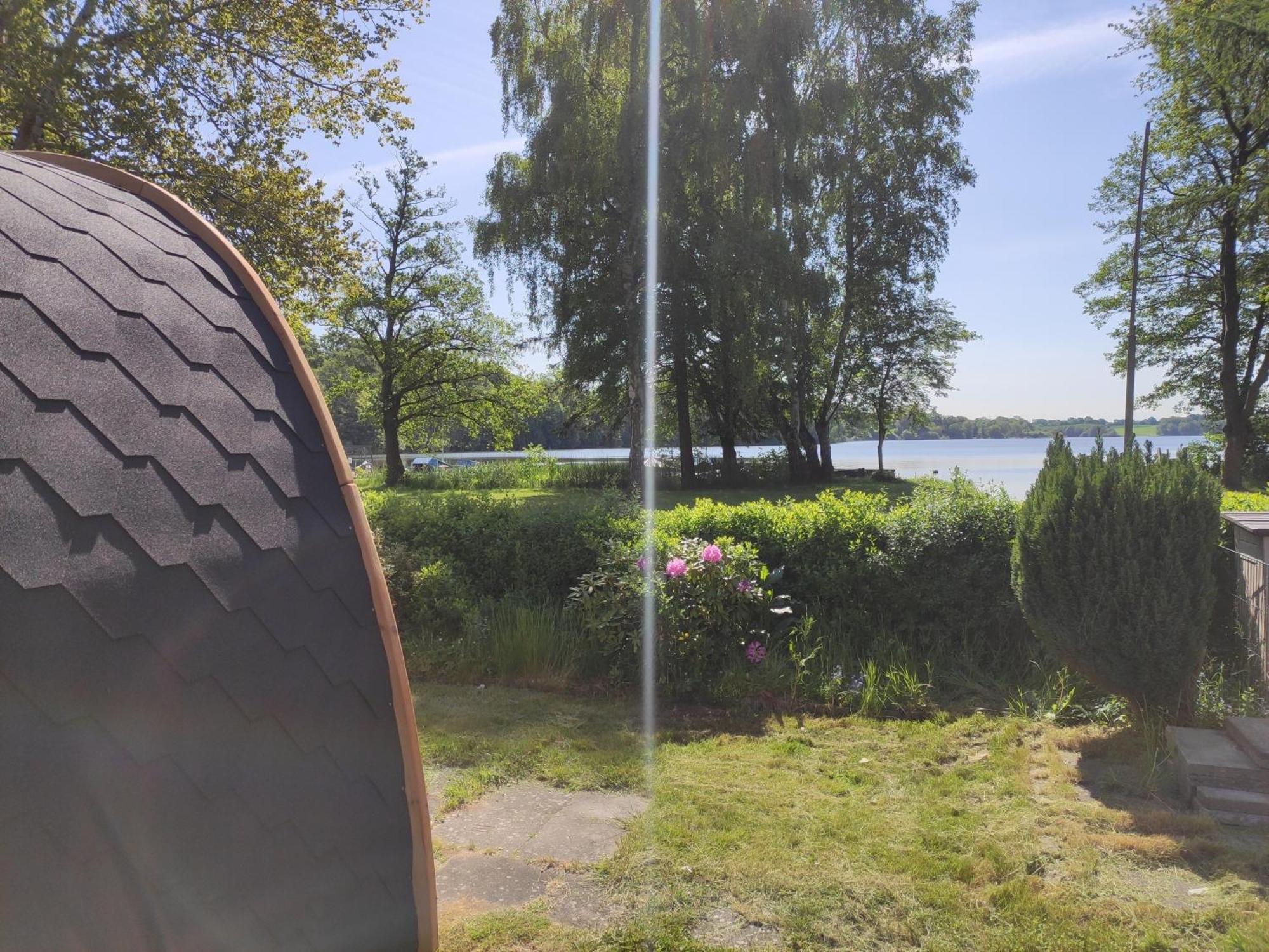 Glamping Pod Am See Wittenborn Esterno foto